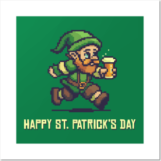 Happy st. Patrick's Day Posters and Art